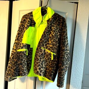 FP Movement leopard print jacket